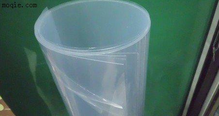 厂家直销供应透明PVC可移胶不干胶材料